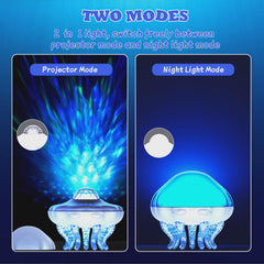 GOUTOOL remote-control night light with easy color and mode adjustments.