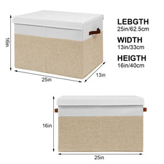 Gowee flip-top lid provides dust protection and easy access.