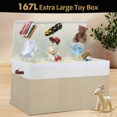 Gowee removable divider board for easy sorting of toys and clothing.