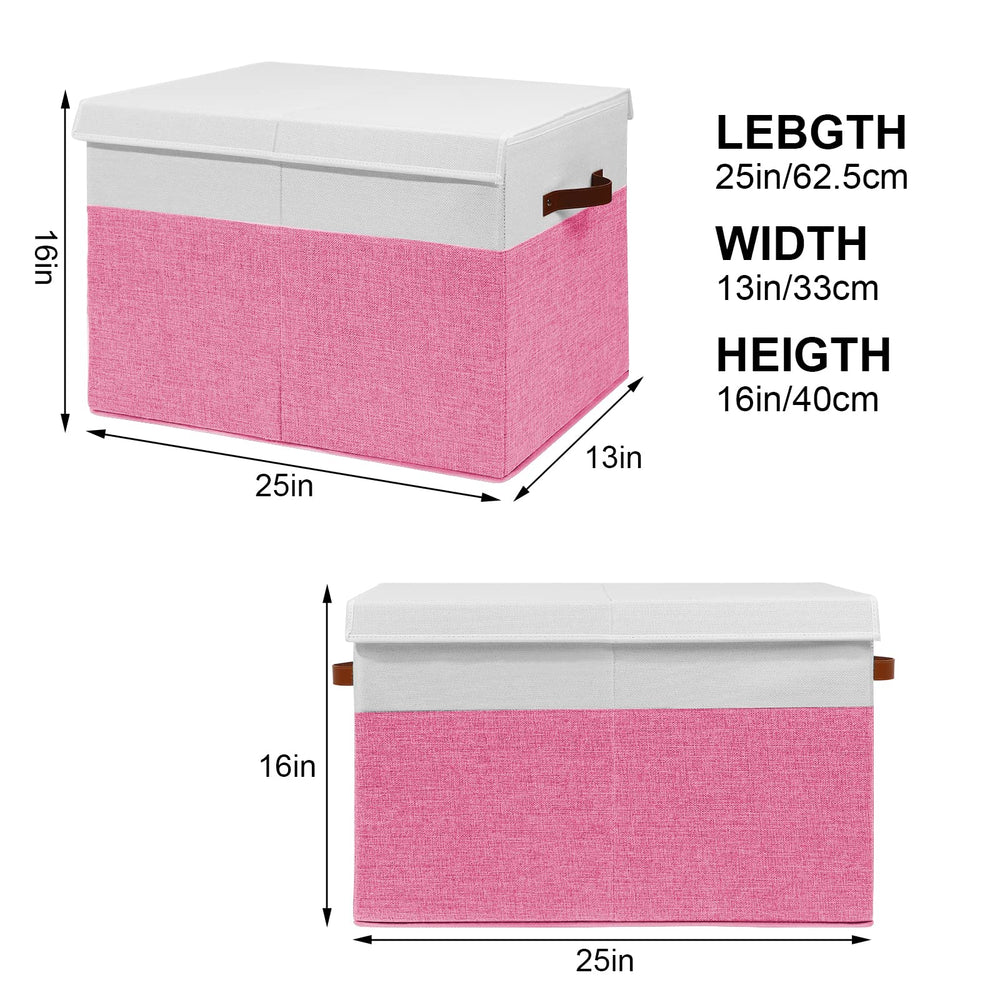 Gowee box with flip-top lid protects from dust.