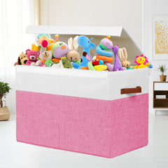 Gowee box with riveted handles for easy carrying.