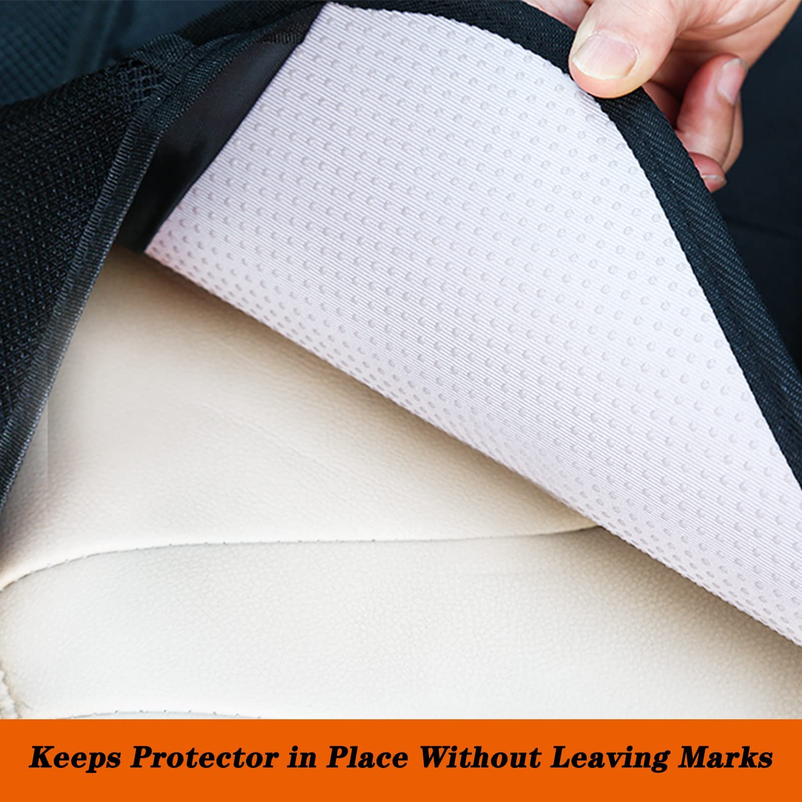 Gowhalle no-indentation design prevents imprint marks on leather seats