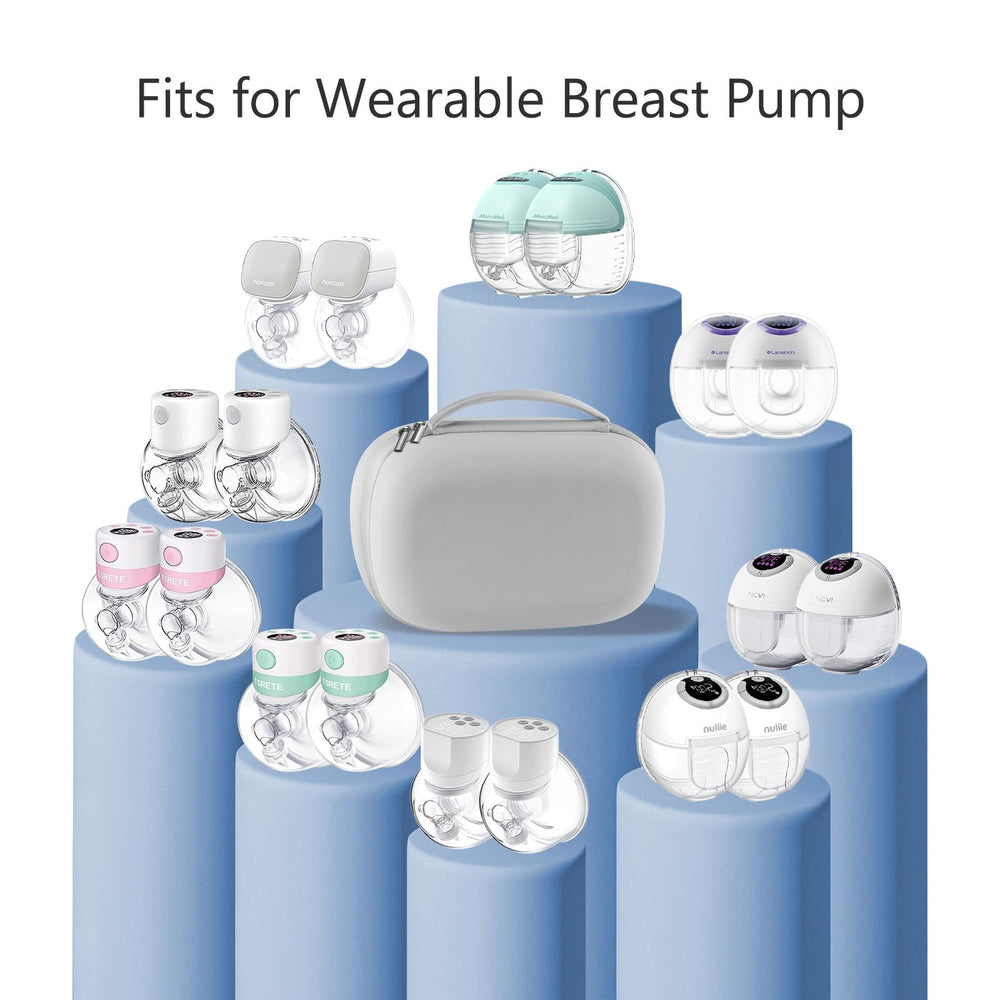 Gowing case with removable tray side view for easy customization