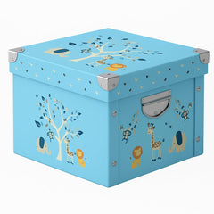 GroWings Baby Keepsake Box showcasing collapsible design for easy storage
