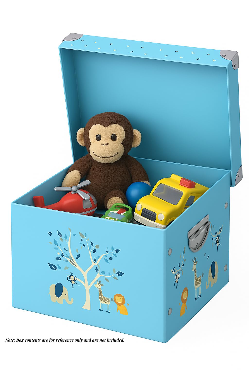 GroWings keepsake box with safari motif adding nursery charm