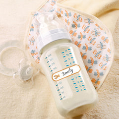 GOYOMI large bottle labels show 2.36 by 0.63 inch size for easy writing