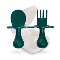 Grabease baby spoon for self-feeding supports independent meals