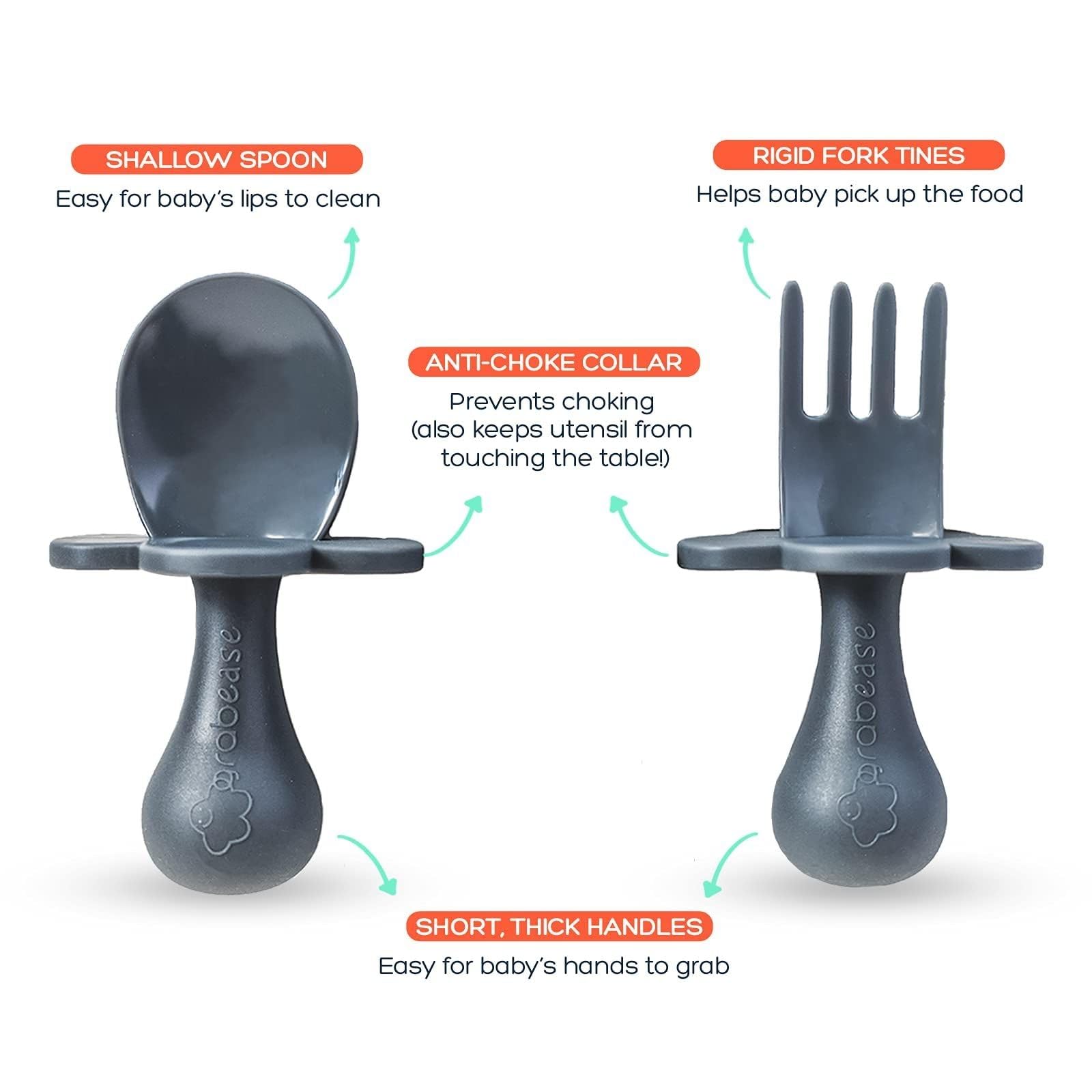 Grabease top-rack dishwasher safe for quick, simple cleanup.