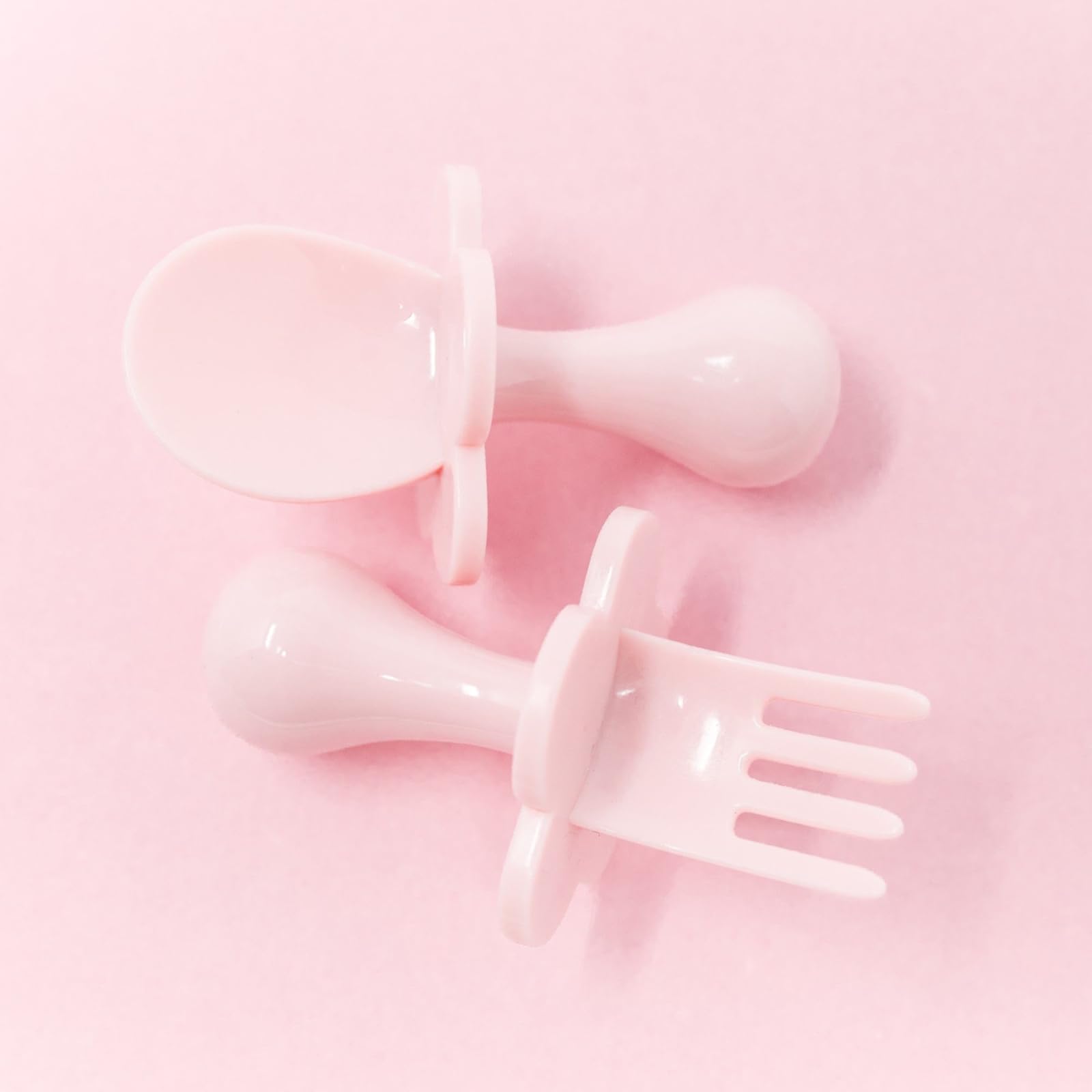 Grabease gift-ready infant utensils set ideal for thoughtful gifting.