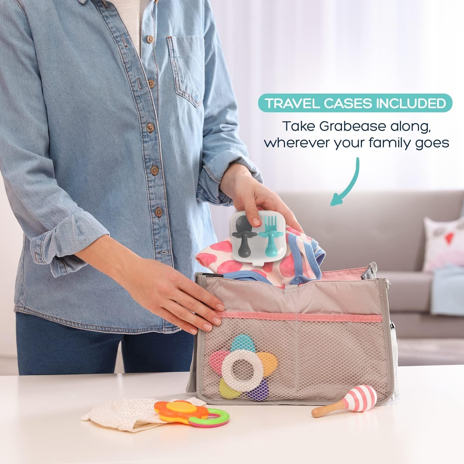 Grabease gift-ready packaging for new parents