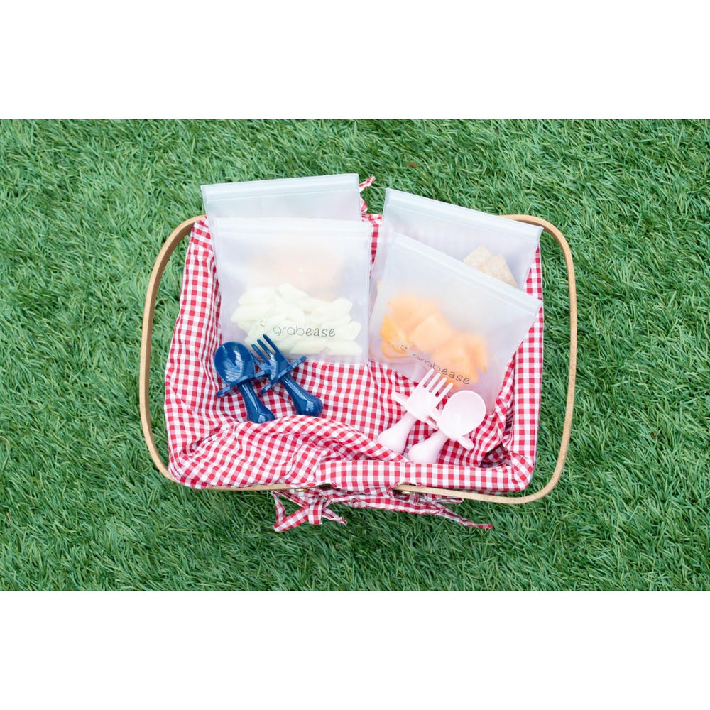 Grabease compact travel dining set ideal for families on the move.