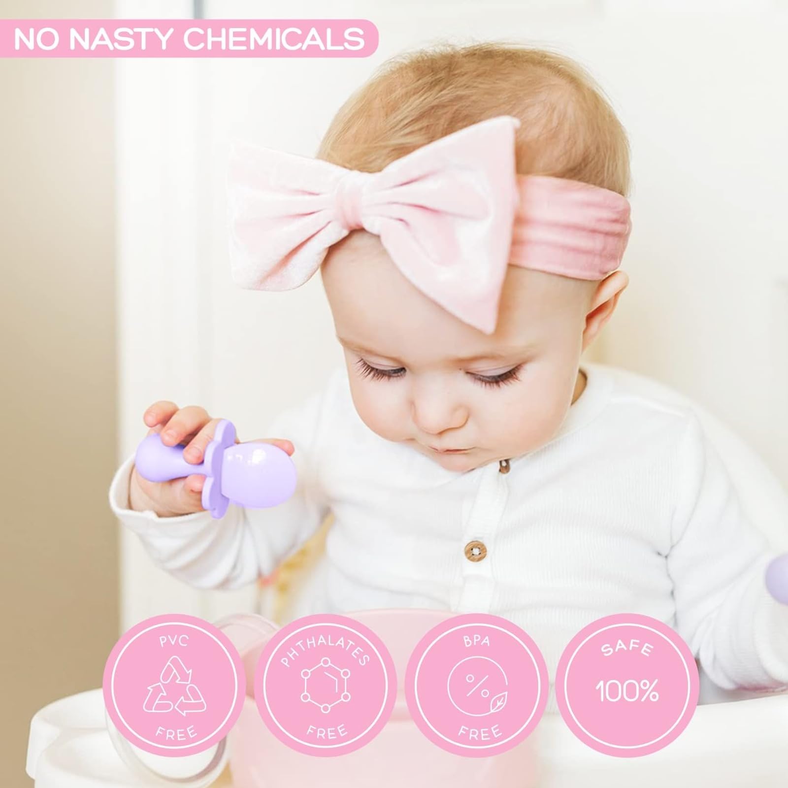 Grabease is recommended by pediatric professionals for early mealtimes