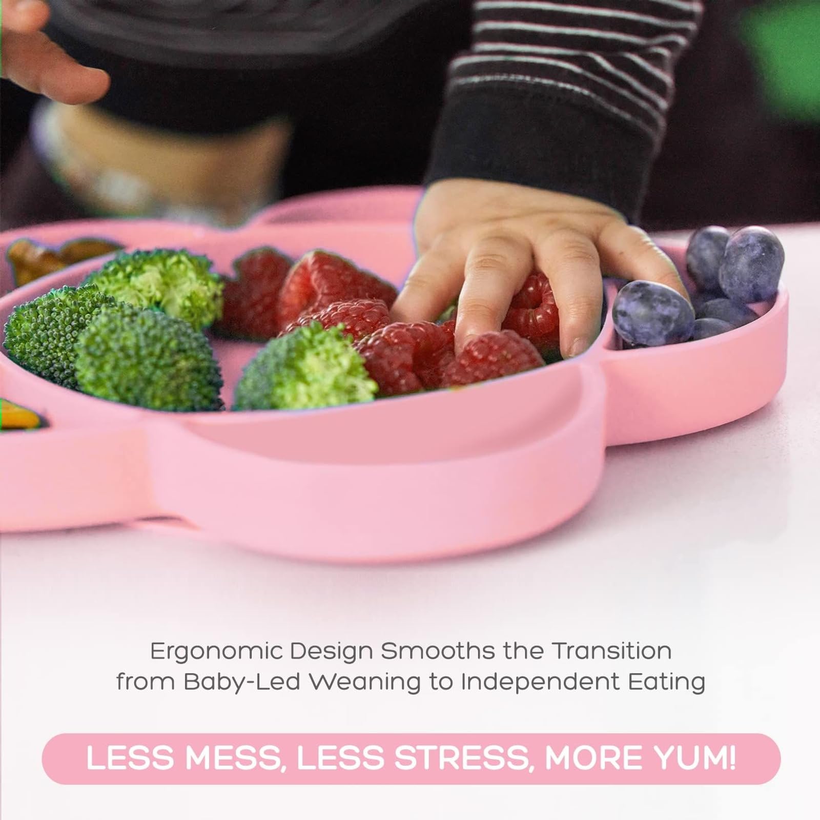 Grabease plate endorsed by experts for innovative child dining design