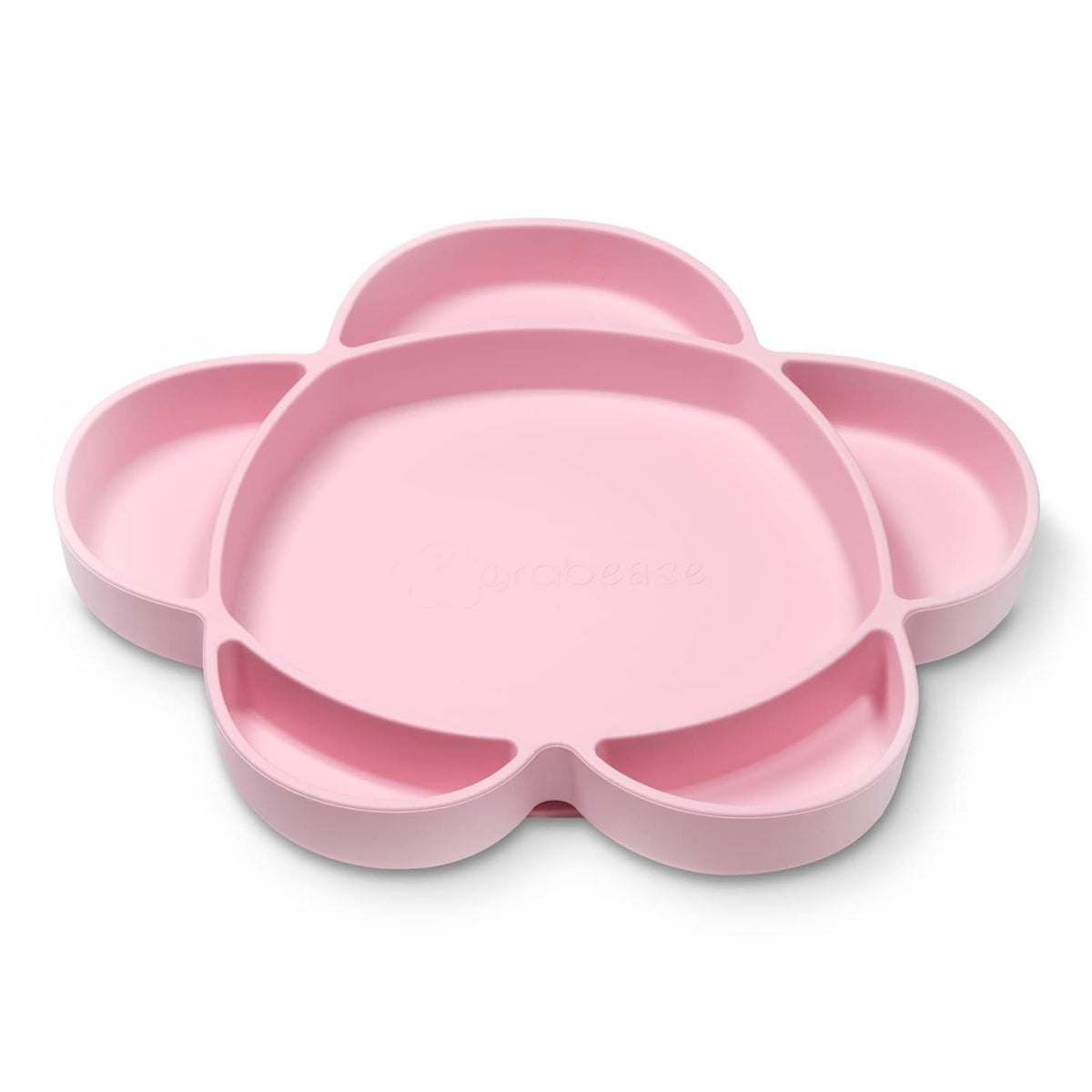Grabease silicone suction plate six-section keeps meals organized and reduces spills