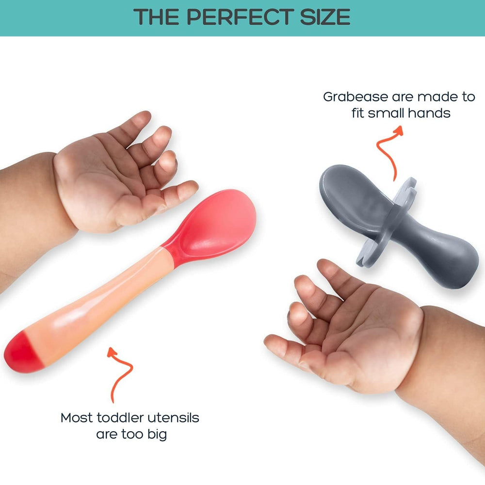 Grabease travel pouch keeps utensils organized for meals on the go.