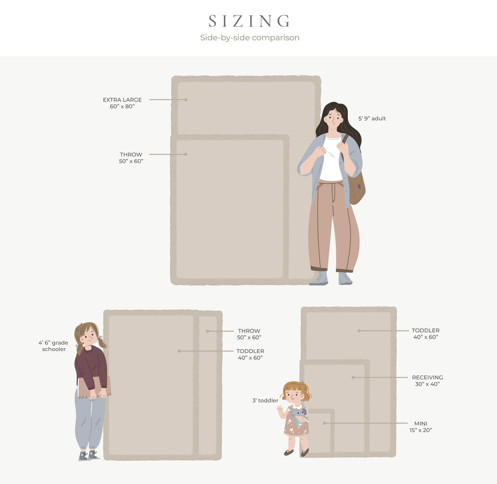 GRACED SOFT LUXURIES muslin blanket oversized 47x47, perfect as a cozy lounge throw.