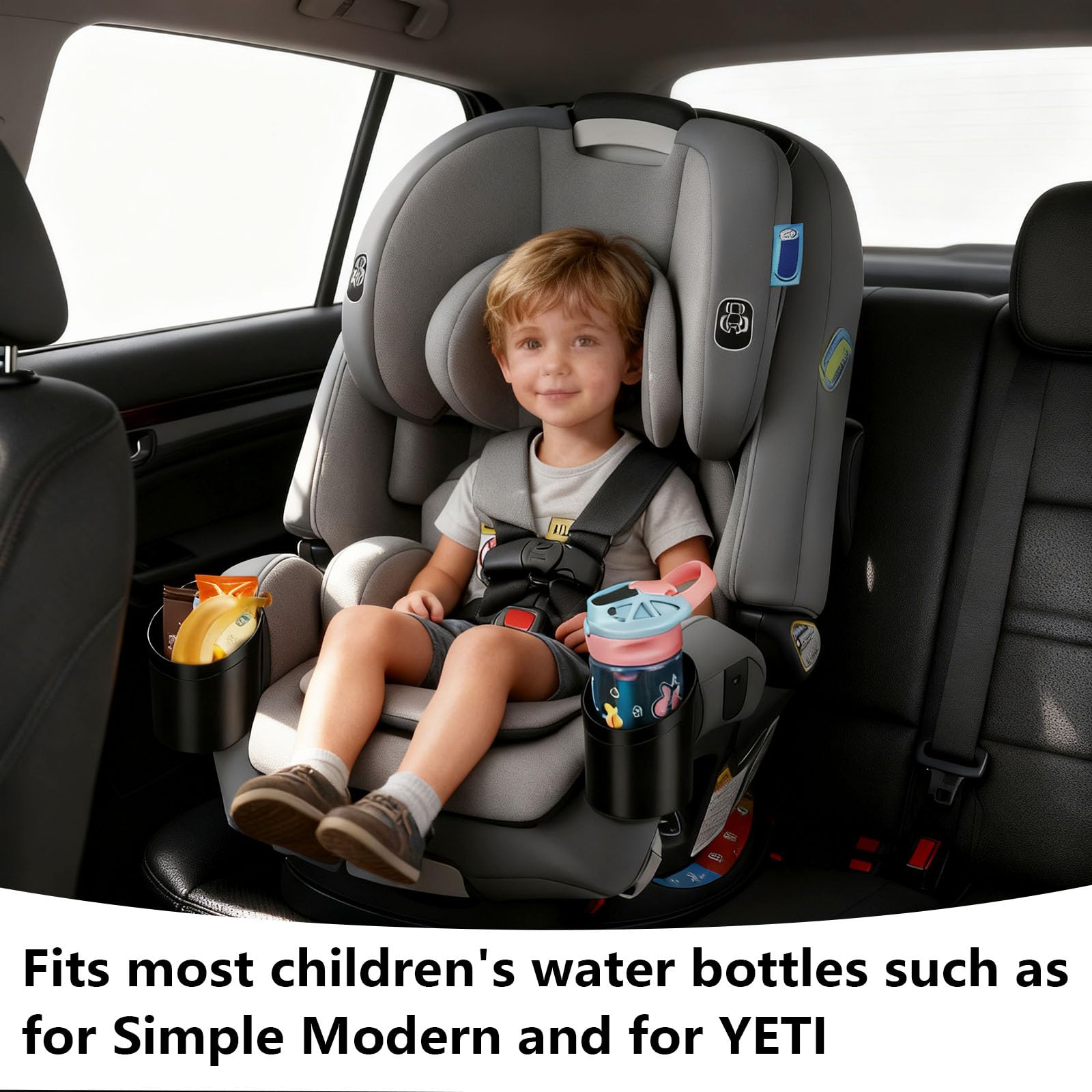 Enlarged 77.5mm opening fits popular bottles like Simple Modern and YETI.