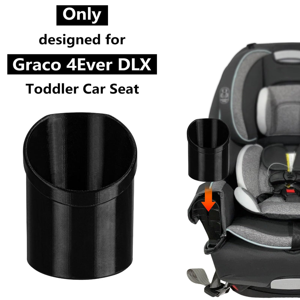 Graco cup holder pro with friction back tab keeps drinks in place.