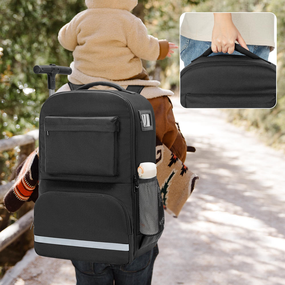 GRAOSO travel bag uses heavy-duty material for durability against bumps.