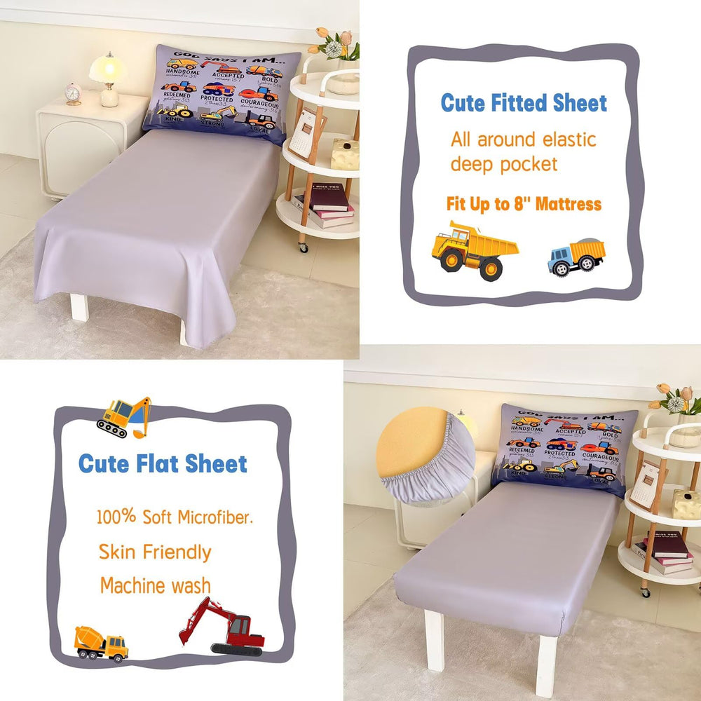 GRAT TIOC fitted sheet with 8-inch pocket stays secure on a toddler bed.