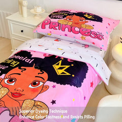 Grat TIOC pillowcase features a vibrant pattern for playful, kid-friendly sleep.