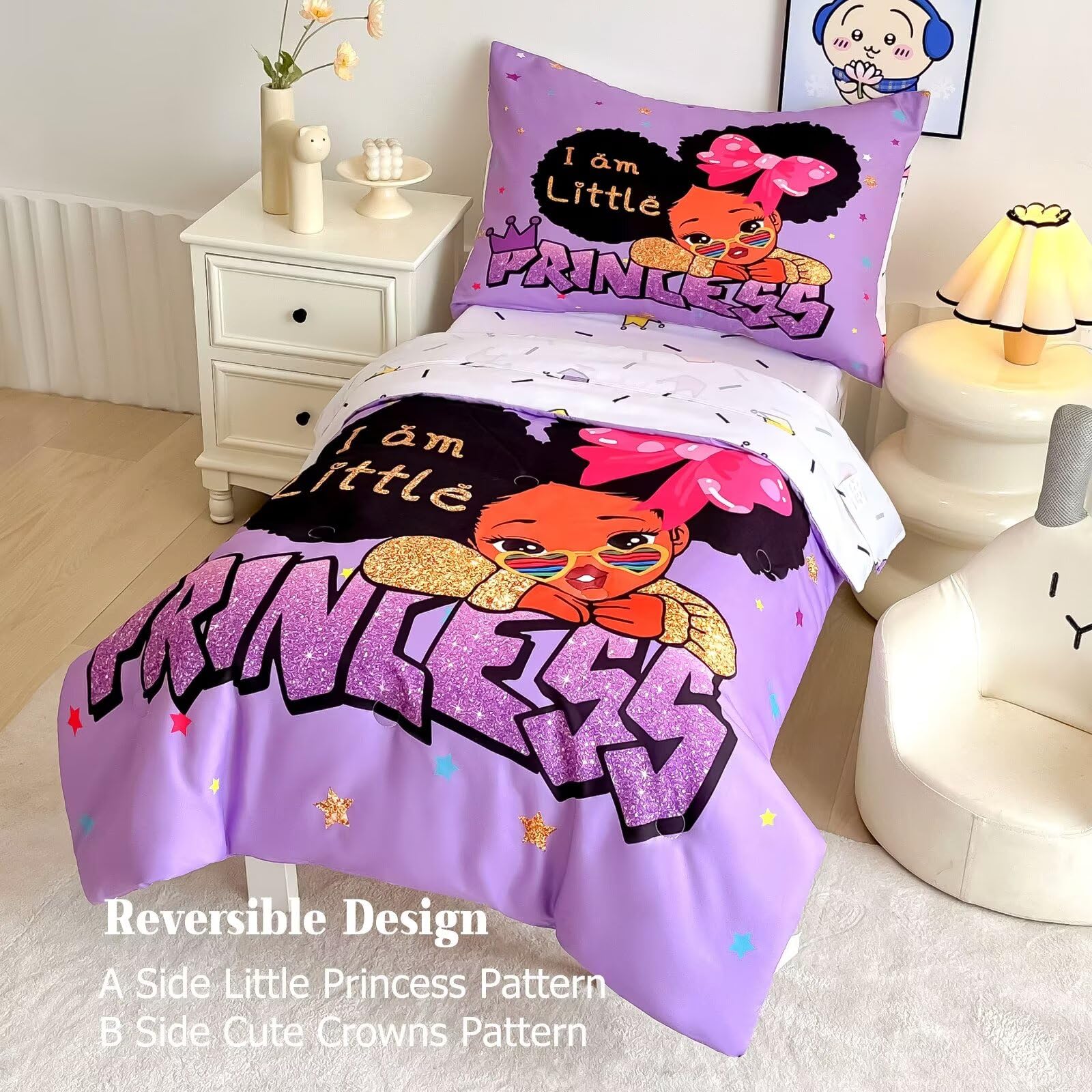GRAT TIOC toddler bedding flat sheet 45x60 with soft breathable fabric for comfort.