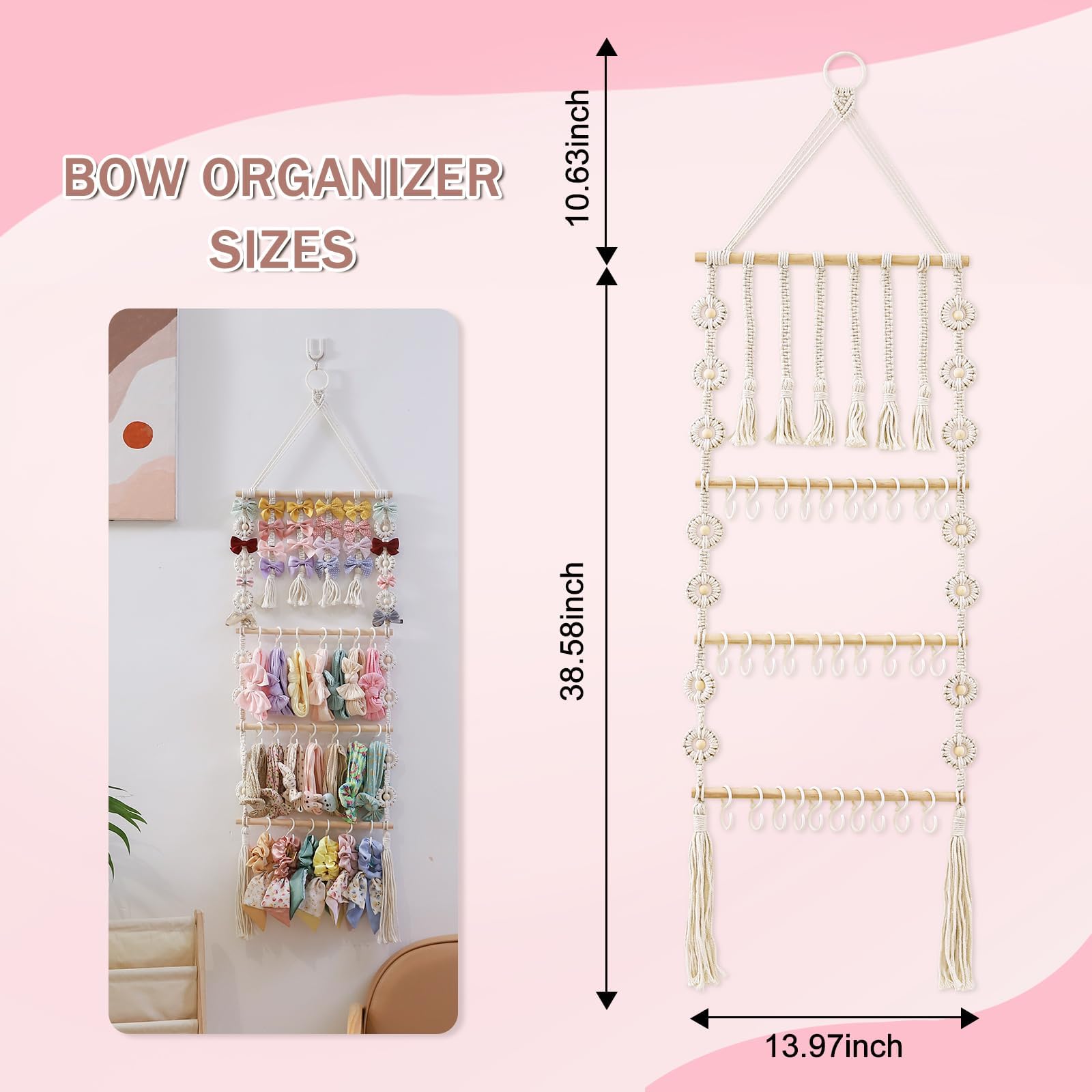GRDYEAAR baby girl bow holder simplifies daily styling and outfit coordination.