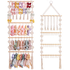 GRDYEAAR Bow Organizer hanging keeps bows organized and within easy reach.