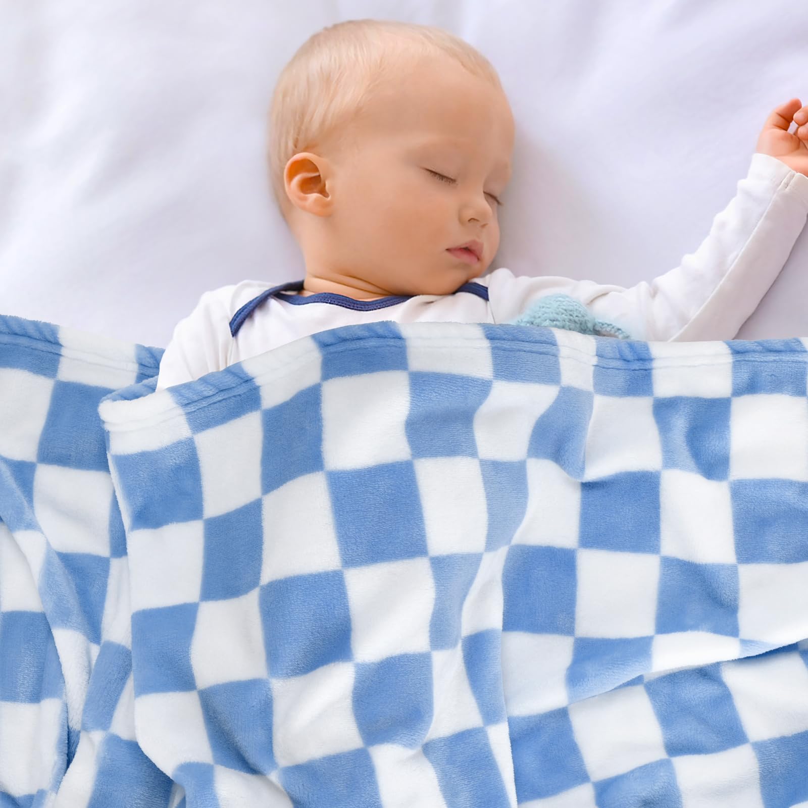 GreatBba multiuse baby blanket used as stroller cover and comfy mat.