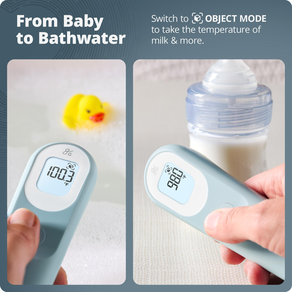 Greater Goods fever alarm display highlights high readings for fast awareness
