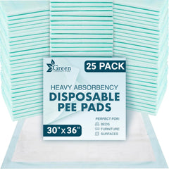 GREEN LIFESTYLE underpads 30x36 pad for reliable overnight protection.