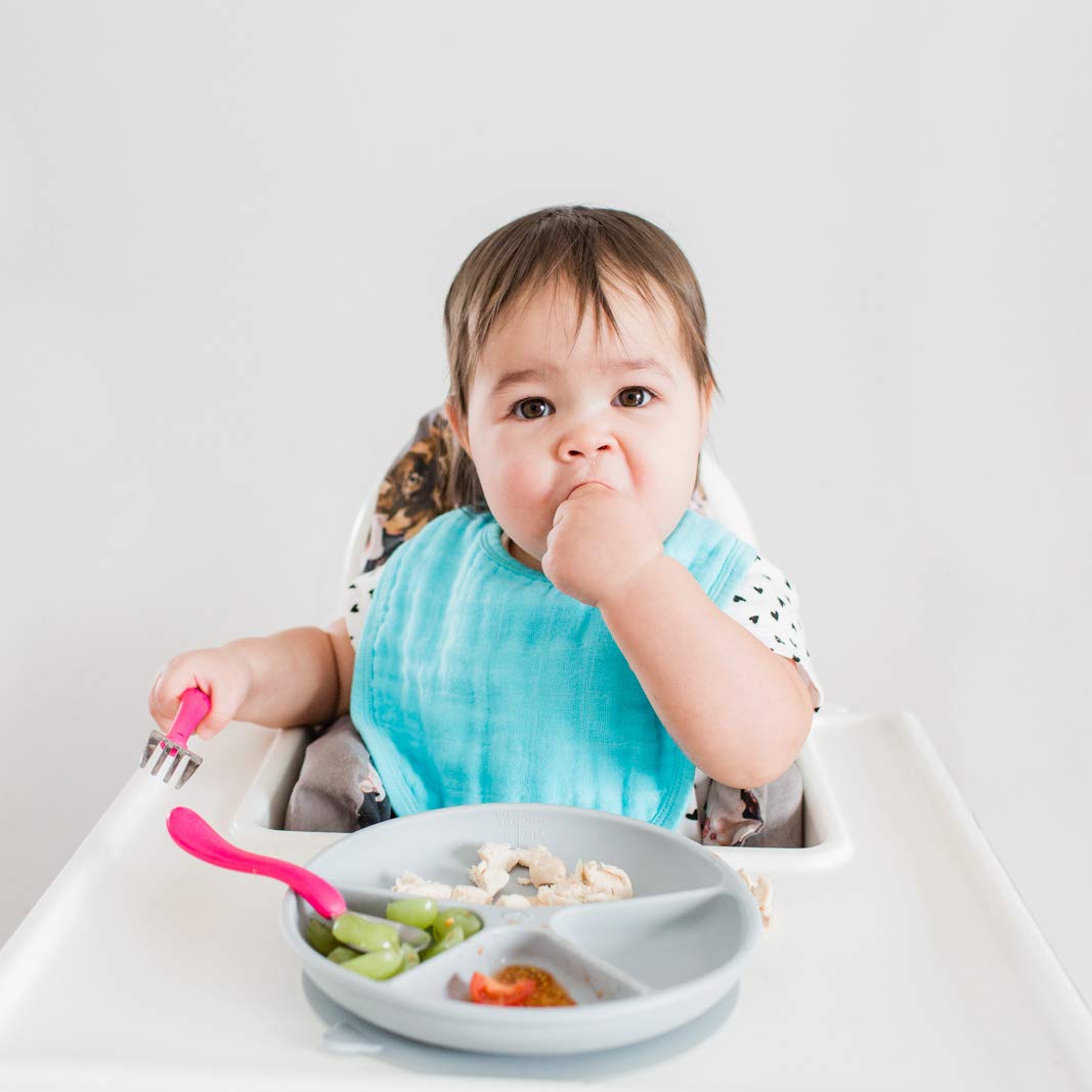 Green Sprouts OEKO-TEX certified bib signals safety standards.
