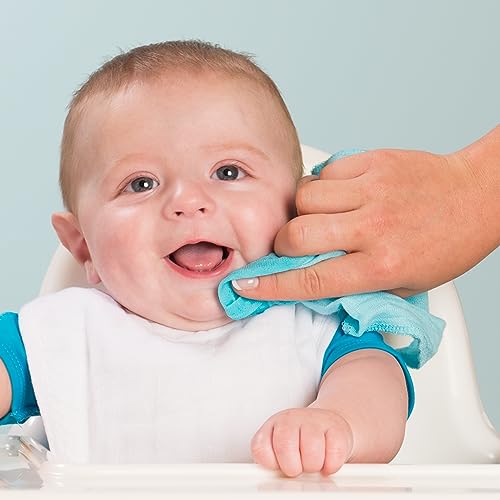Green Sprouts reusable muslin cloths enable multi-purpose use from face wipes to household cleaning.