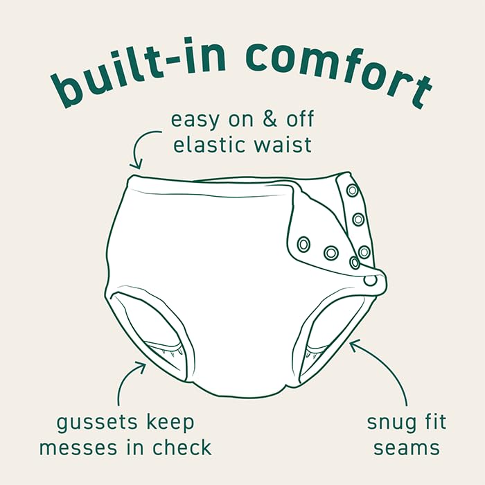 Machine washable fabric supports reuse after every swim.