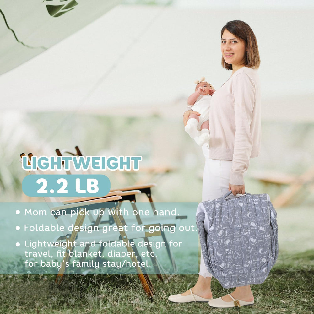 Greenecocs indoor-outdoor use enables relaxed baby time.
