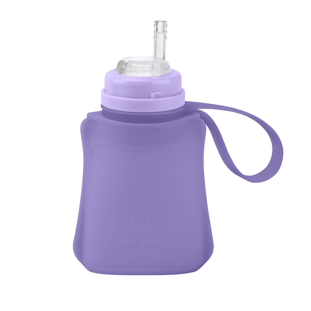 Green Sprouts Sprout Ware plant-plastic collar close-up highlighting chemical-free durability