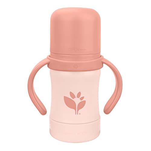 Green Sprouts Sprout Ware straw-spout 6oz demonstrating straw drinking options