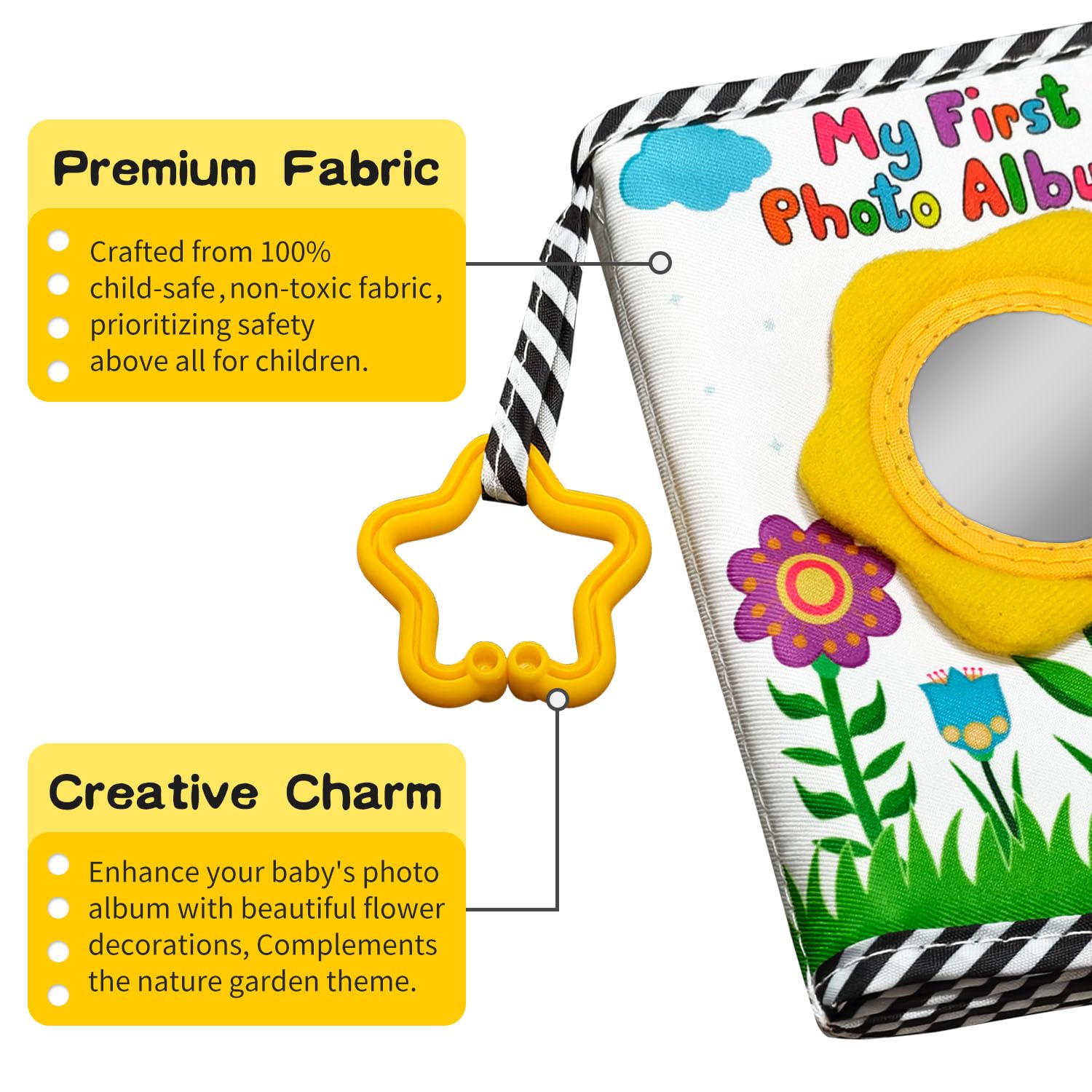 Grekos baby safety mirror invites curiosity and gentle self-recognition