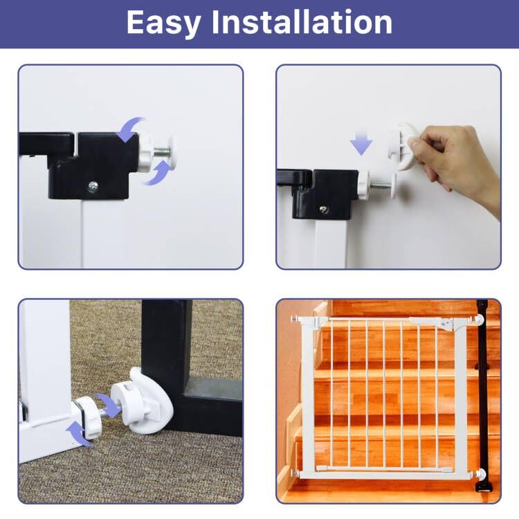 GRENFU adapter fits various gates without drilling for versatile use.