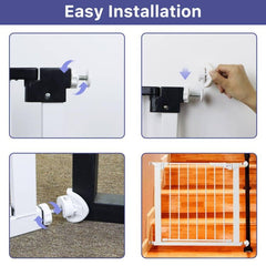 GRENFU adapter fits various gates without drilling for versatile use.