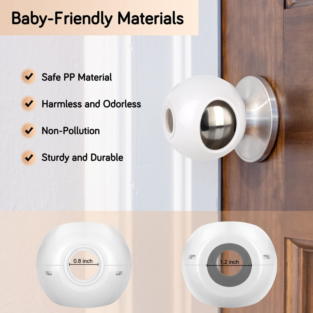 Grenfu fits most standard door knobs for versatile home protection.