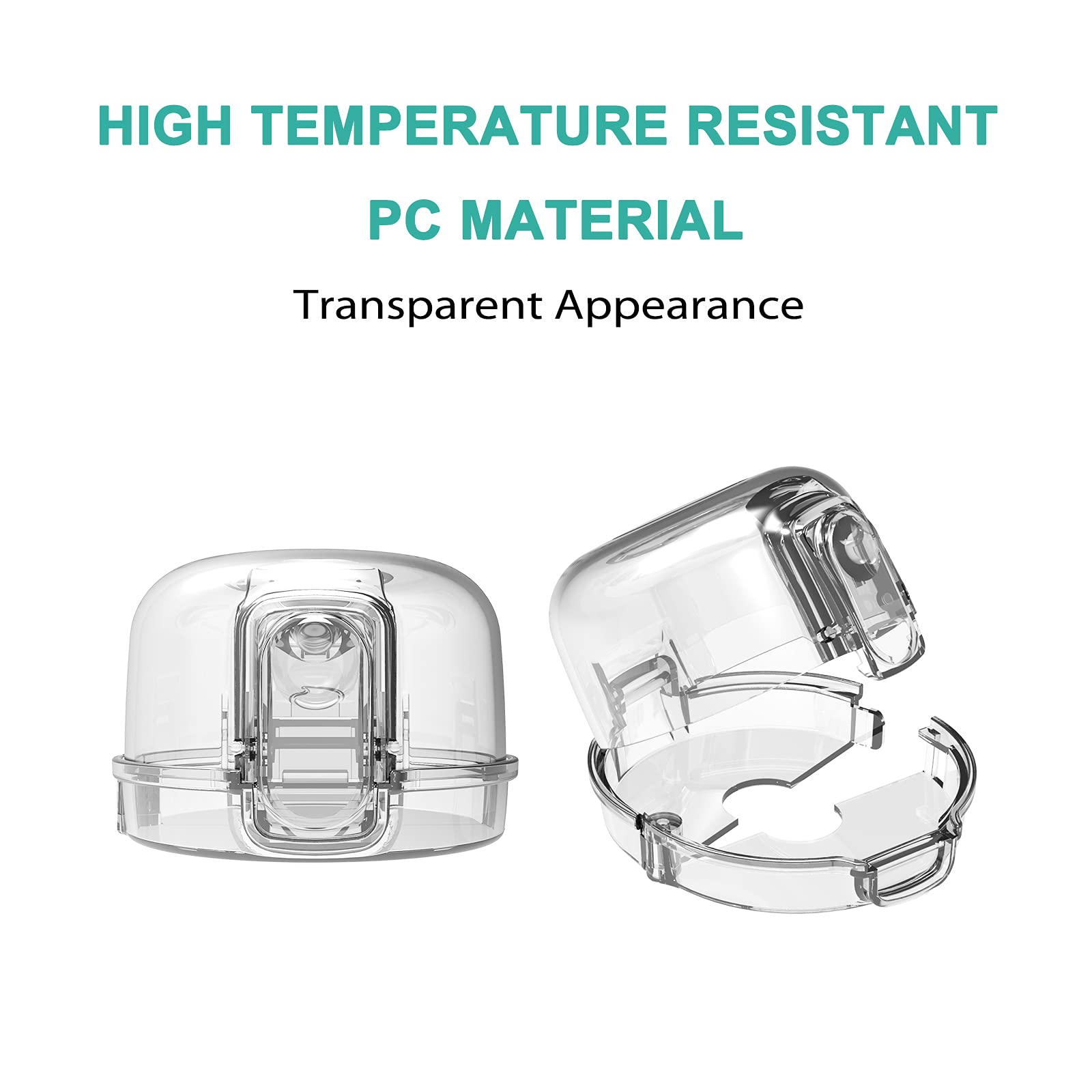 GRENFU high-temperature resistant PC material stays clear.