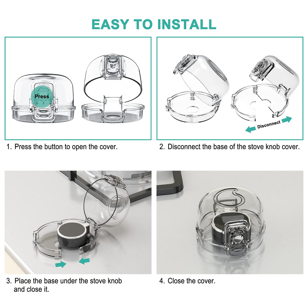 GRENFU kitchen safety kit suits households with kids and pets.