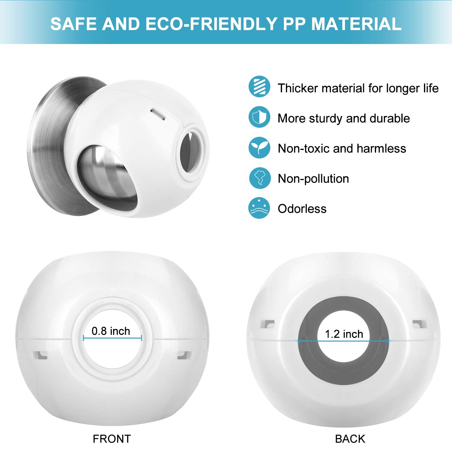 GRENFU polypropylene material is non-toxic and durable for families