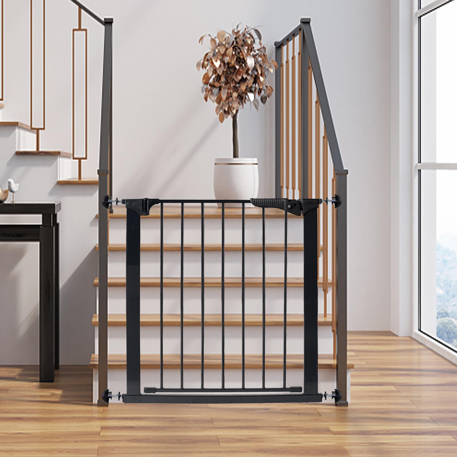 GRENFU Y-shaped gate adapters secure corners and railings safely.