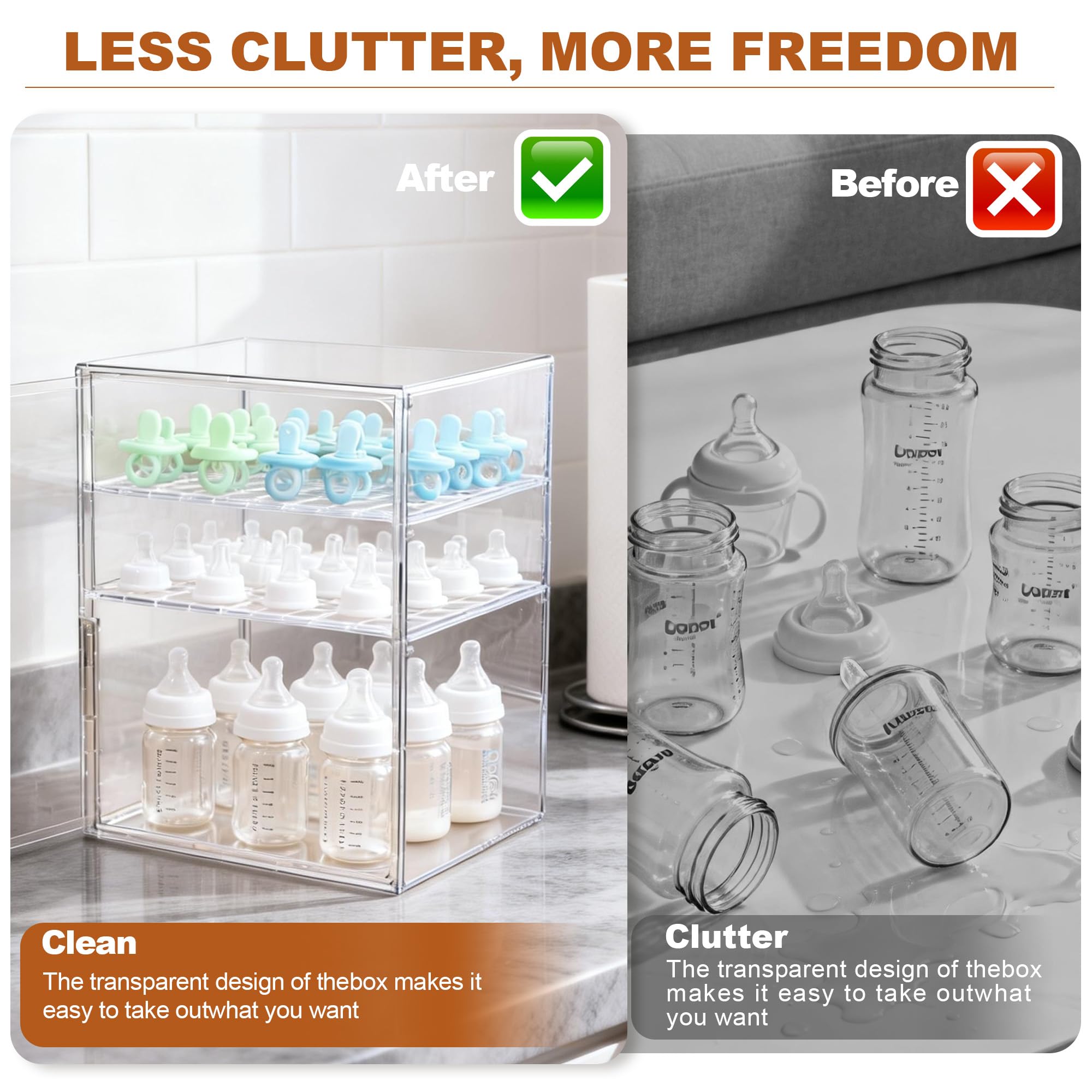 GRETJOB non-slip base keeps the unit stable on surfaces.