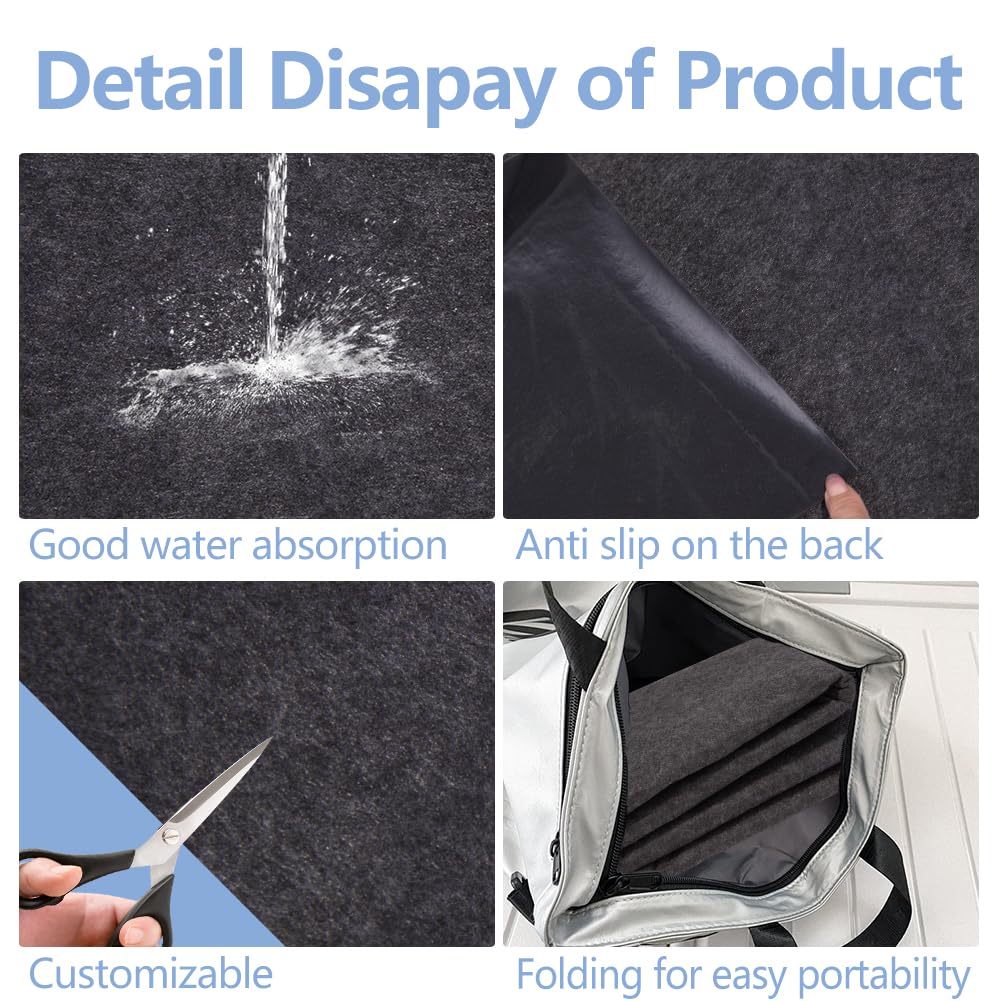 GRETJOB waterproof anti-slip base keeps surfaces solid outdoors.