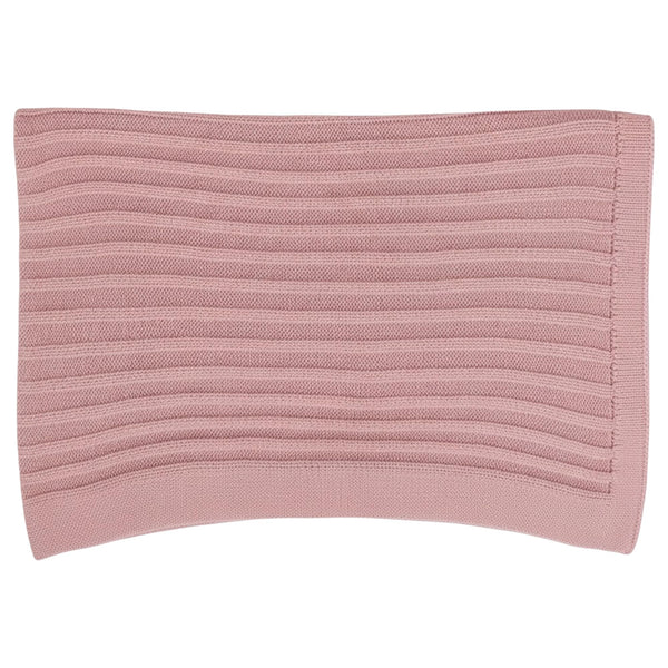 Grewear baby knit blanket beige in breathable 100% cotton for gentle skin comfort.