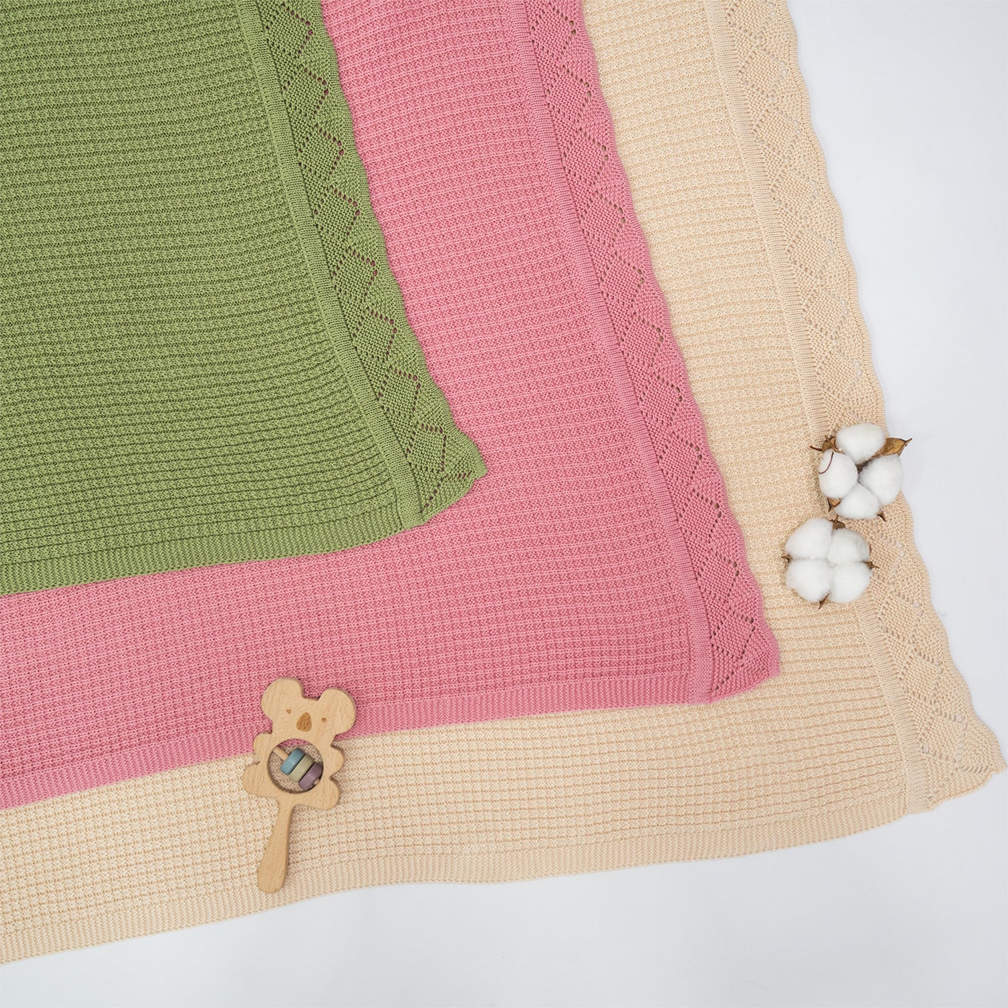 Pastel beige and lilac Grewear colors suitable for nursery decor