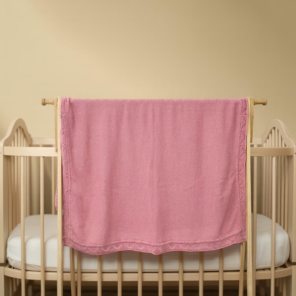 Grewear blanket in crib swaddle setup, durable and cozy